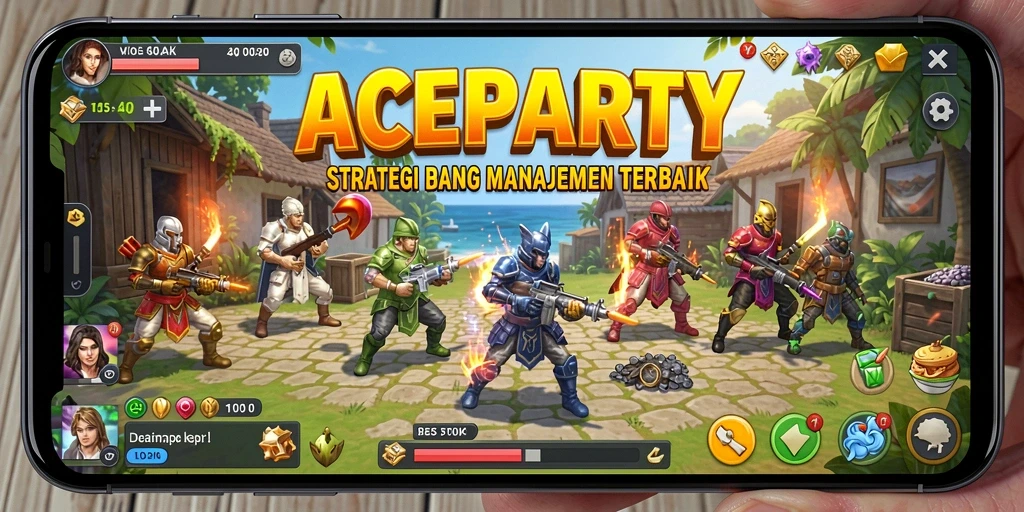 Gameplay menantang dan menyenangkan di ACEPARTY
