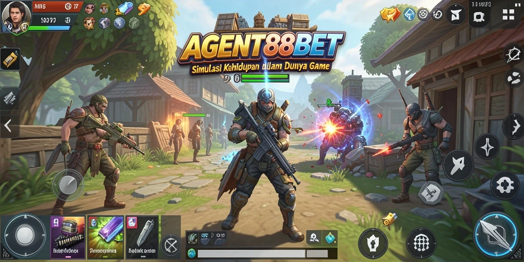 Tampilan gameplay menarik dari AGENT88BET dengan grafik yang memukau.