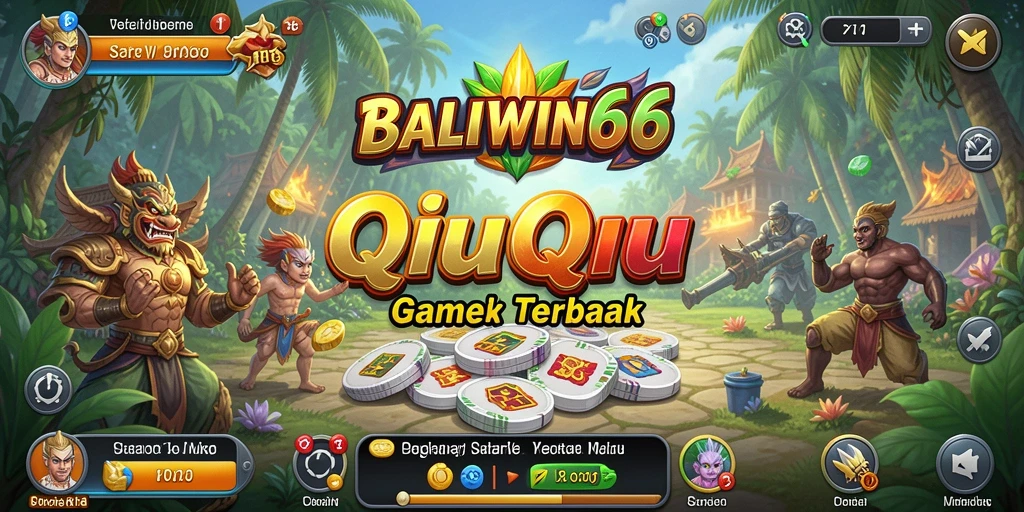 Tampilan gameplay BALIWIN66 yang menarik dan penuh aksi QiuQiu.