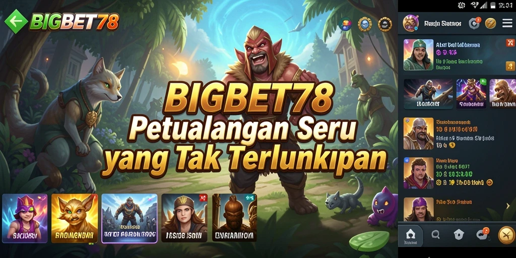 Gameplay seru dari BIGBET78 di dunia petualangan yang mengasyikkan.