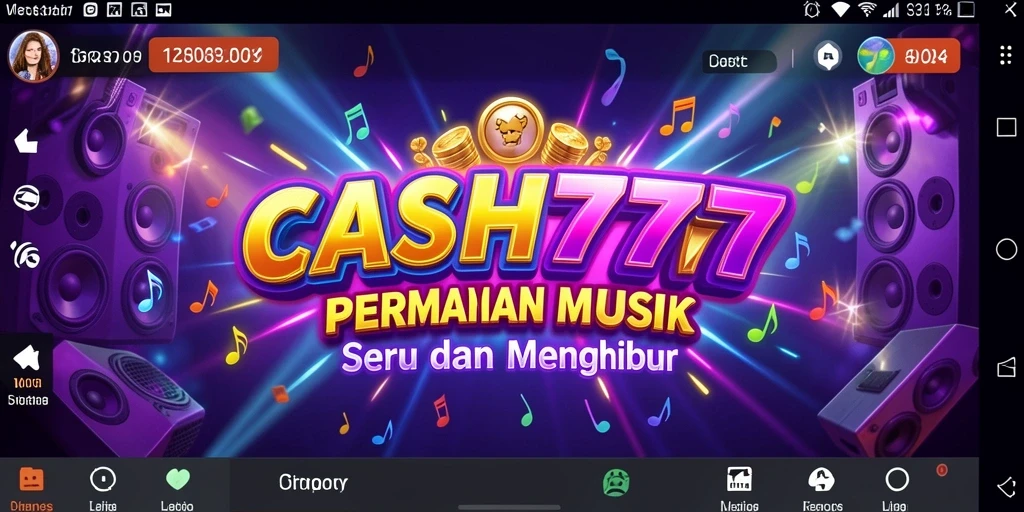 Tampilan gameplay CASH777 yang penuh warna dan interaktif.