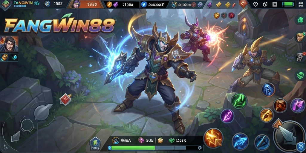 Tampilan gameplay <strong>FANGWIN88</strong> yang intens dan berstrategi.
