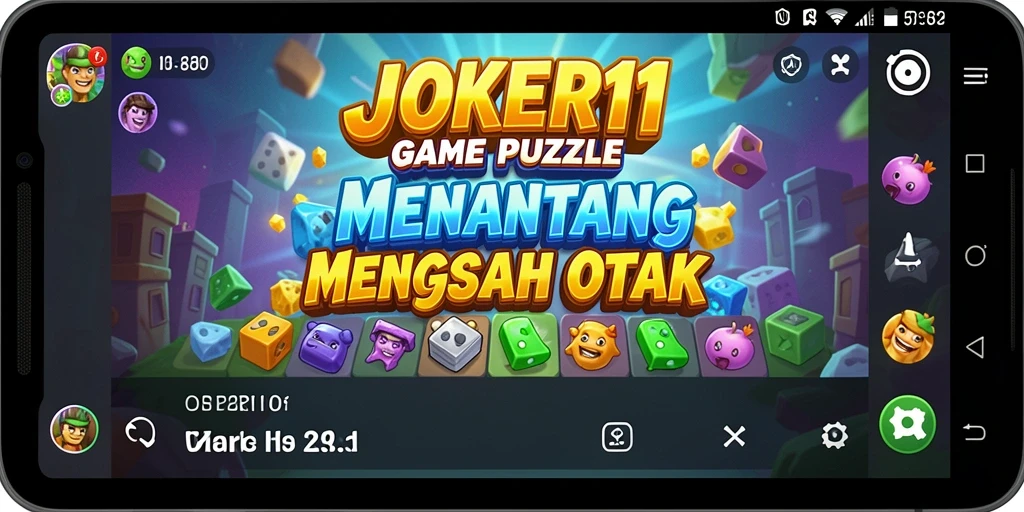Tampilan gameplay JOKER11 menampilkan berbagai teka-teki menarik yang harus dipecahkan.