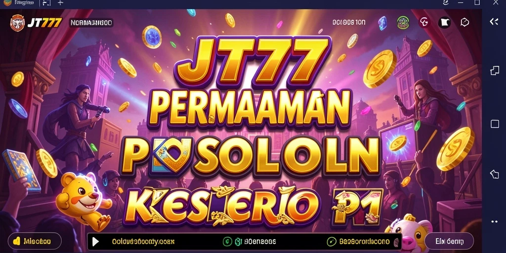 Screenshot gameplay JT777 yang menampilkan keseruan bermain slot.