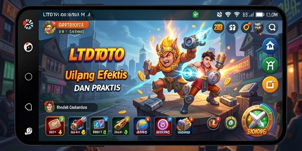 Tampilan antarmuka utama LTDTOTO yang intuitif dan fungsional.