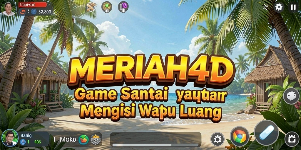 Screenshot gameplay menunjukkan keasyikan bermain MERIAH4D.