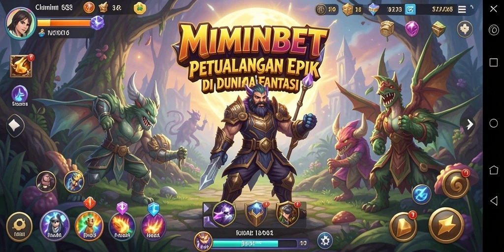 Tampilan gameplay MIMINBET yang menegangkan dan penuh petualangan.