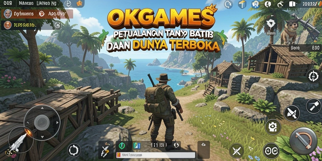 Gameplay menarik dalam dunia terbuka OKGAMES dengan berbagai petualangan.
