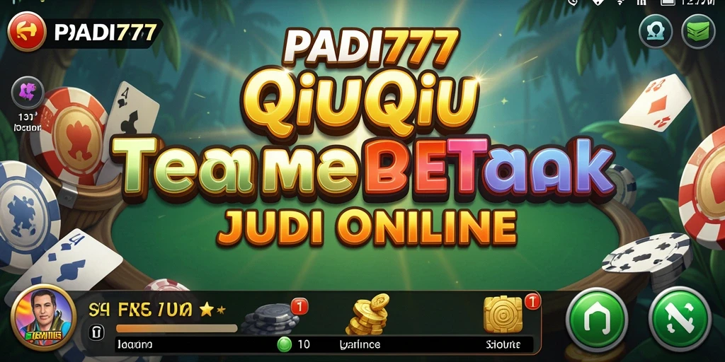 Screenshot utama PADI777 menampilkan gameplay QiuQiu yang seru.