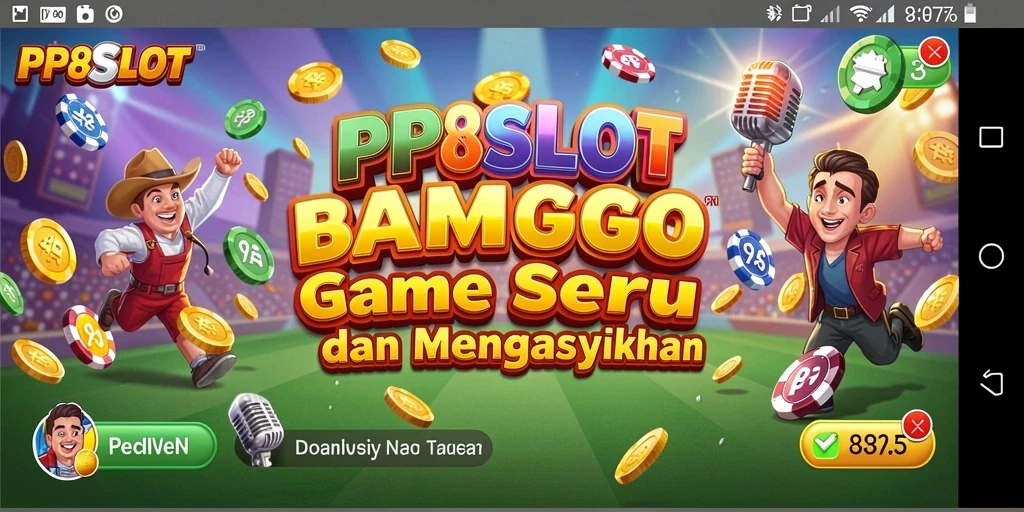 Tampilan gameplay seru dalam game Bingo PP8SLOT.