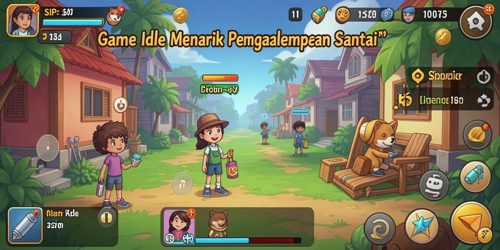 Tampilan gameplay SIP33 yang menawan dan mudah dipahami.